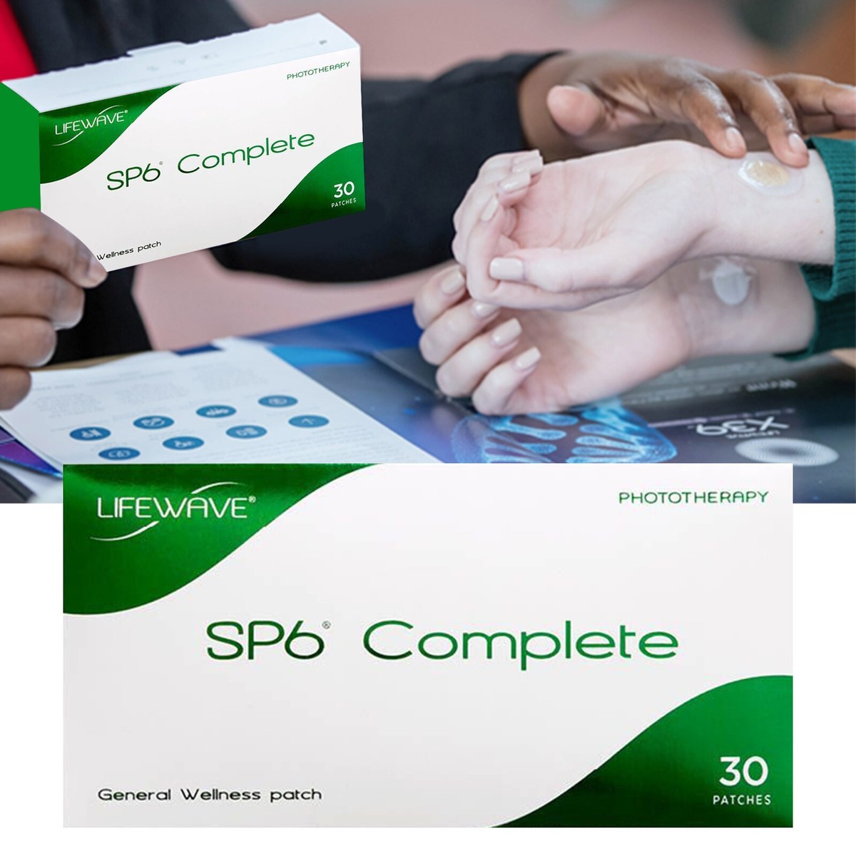 SP6 Complete by Lifewave – 30 Patches – Appetite Support