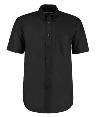 Men´s Classic Fit Oxford Shirt, Herren Kurzarmhemd Business Basic Freizeit Hemd 
