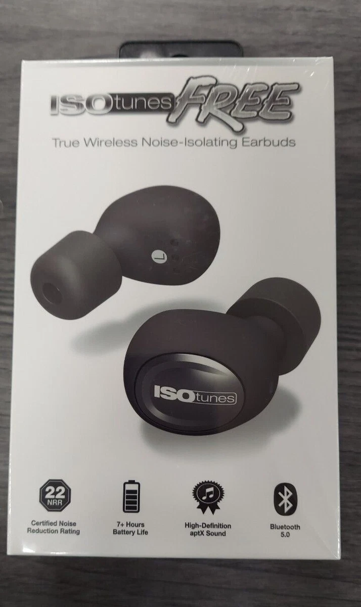 Isotunes free 2025 true wireless earplug