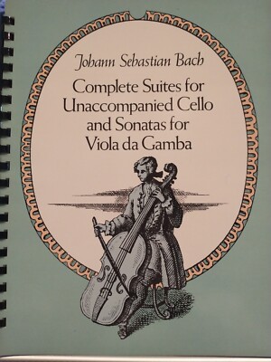 Complete Suites Unaccompanied Cello and Sonatas for Viola Da Gamba JS Bach NEW