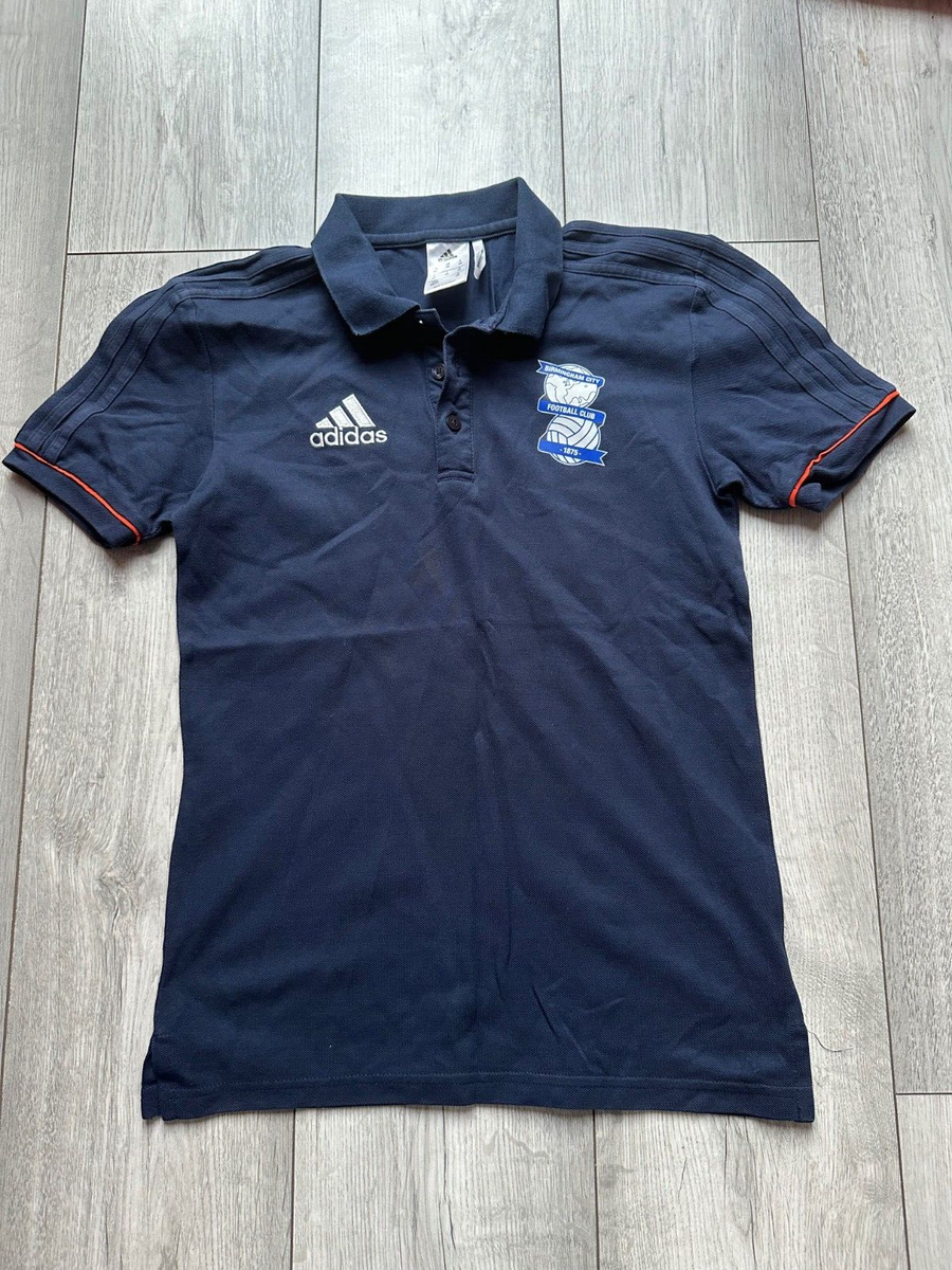 Birmingham City Polo T-Shirt Top Adidas Kit Adult XS Small