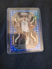 2021-22 PRIZM BASKETBALL DAY'RON DAYRON SHARPE ROOKIE RC Blue 75th Anniversary