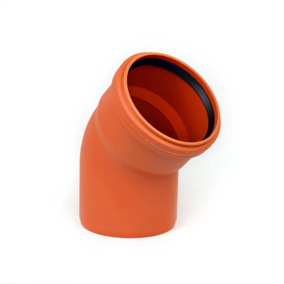 KG Rohr, Kanalrohr, Abwasser, Bogen, Abzweig, Muffe, DN 110 125 160 200 250 315 - Bild 4 von 4