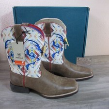 Ariat Youth Kid's San Angelo VentTek Boot Toasty Tan/Bright Saddle Blanket