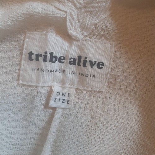Tribe Alive Poncho Wrap one Size Handmade Woven - Picture 2 of 6