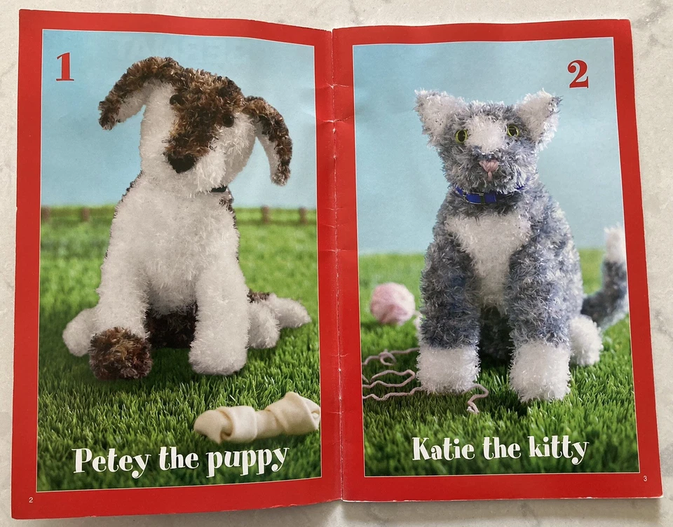 Bernat ANIMAL FARM Knitting Pattern Book # 530131 (2006) Hard to Find! - Image 3 of 4