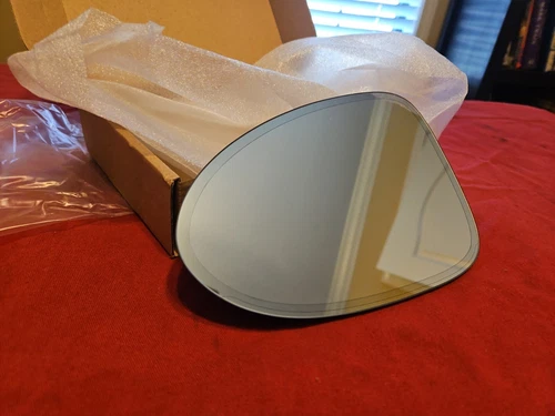 PORSCHE MACAN 95B.2  Front Left Door Mirror Glass Flat 95B857521N NEW GENUINE