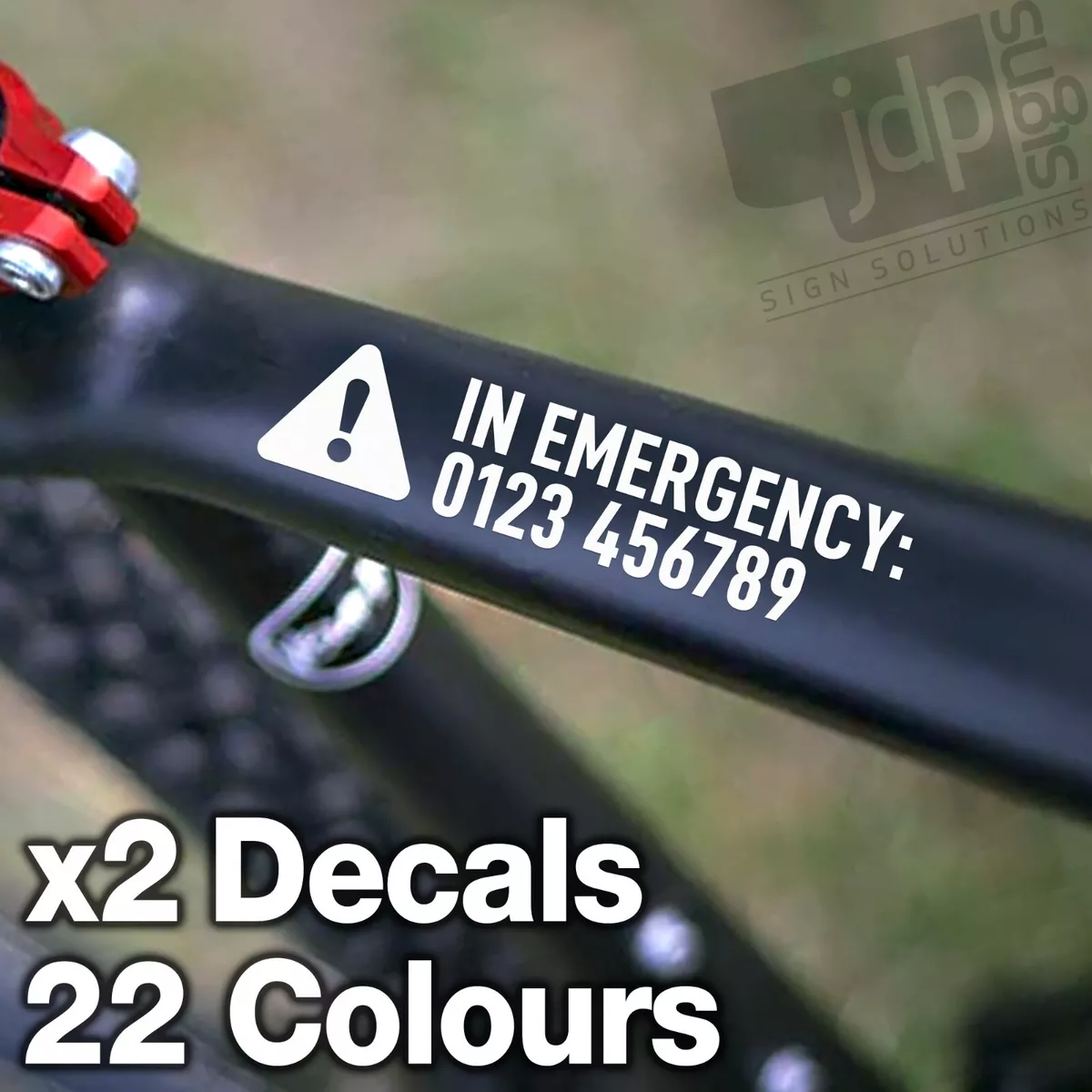 Custom bicycle hotsell frame decals