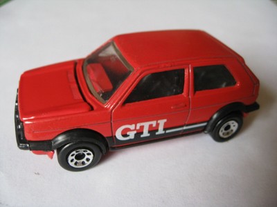 matchbox volkswagen golf gti 1985