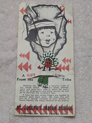 A Gift from the Little Tribe St Joseph s Indian School South Dakota Necklace 