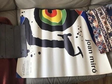 Joan Miro 1974 Exhibition Poster, Galeria 42, Barcelona