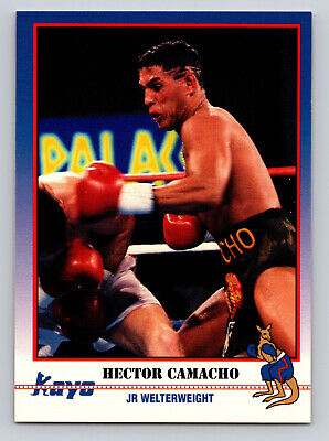 1991 KAYO Boxing Cards #40 Hector Camacho JR Welterweight 1991 KAYO Boxing Cards #40 Hector Camacho JR Welterweight