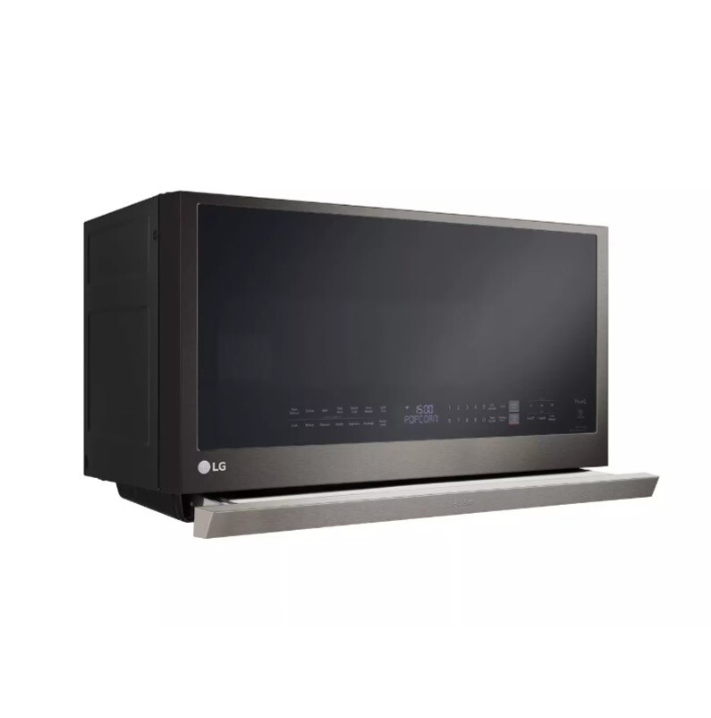 New LG 2.1 cu. ft. WiFi, OvertheRange Microwave Black Stainless