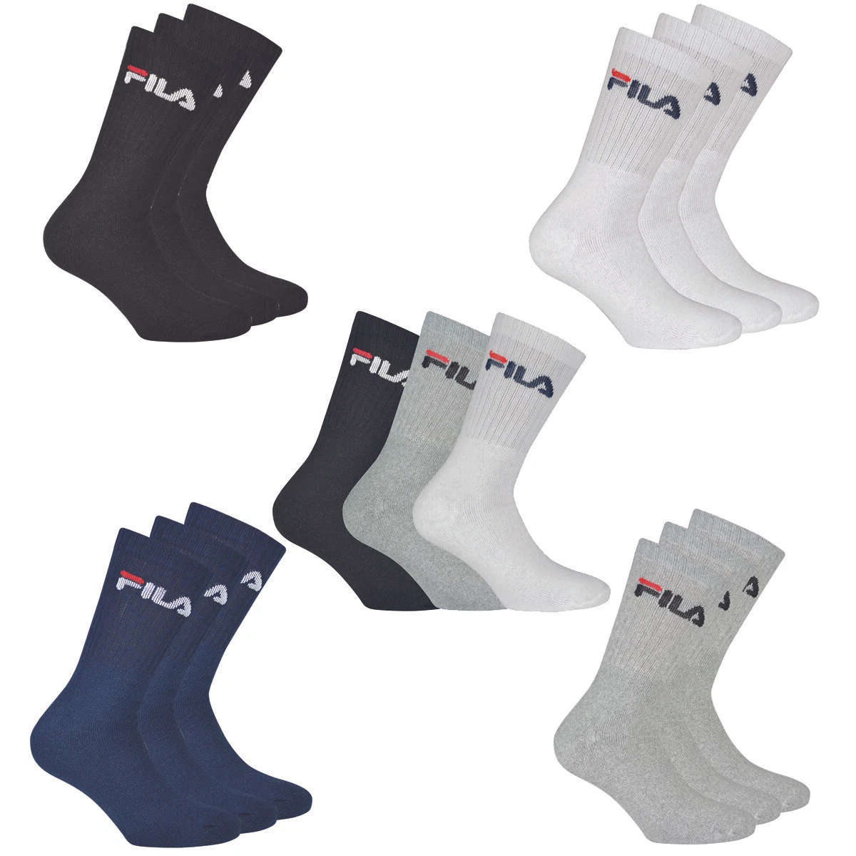 Tenis cheap fila calcetin
