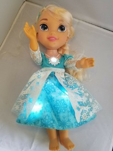 singing elsa toddler doll