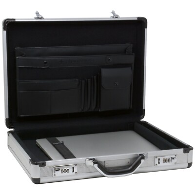 Channel s アルメリック ハッピー 5.11 ソフトケース付 Alpine Swiss Aluminum Attache Case Padded Laptop Briefcase Combo