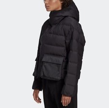 Adidas Y-3 Women’s Classic Puffy Down Jacket Size Large Yohji Yamamoto Gk4443