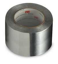 3M Aluminum Foil Tape 3380 Silver 72 mm x 45 m 3.25 mil