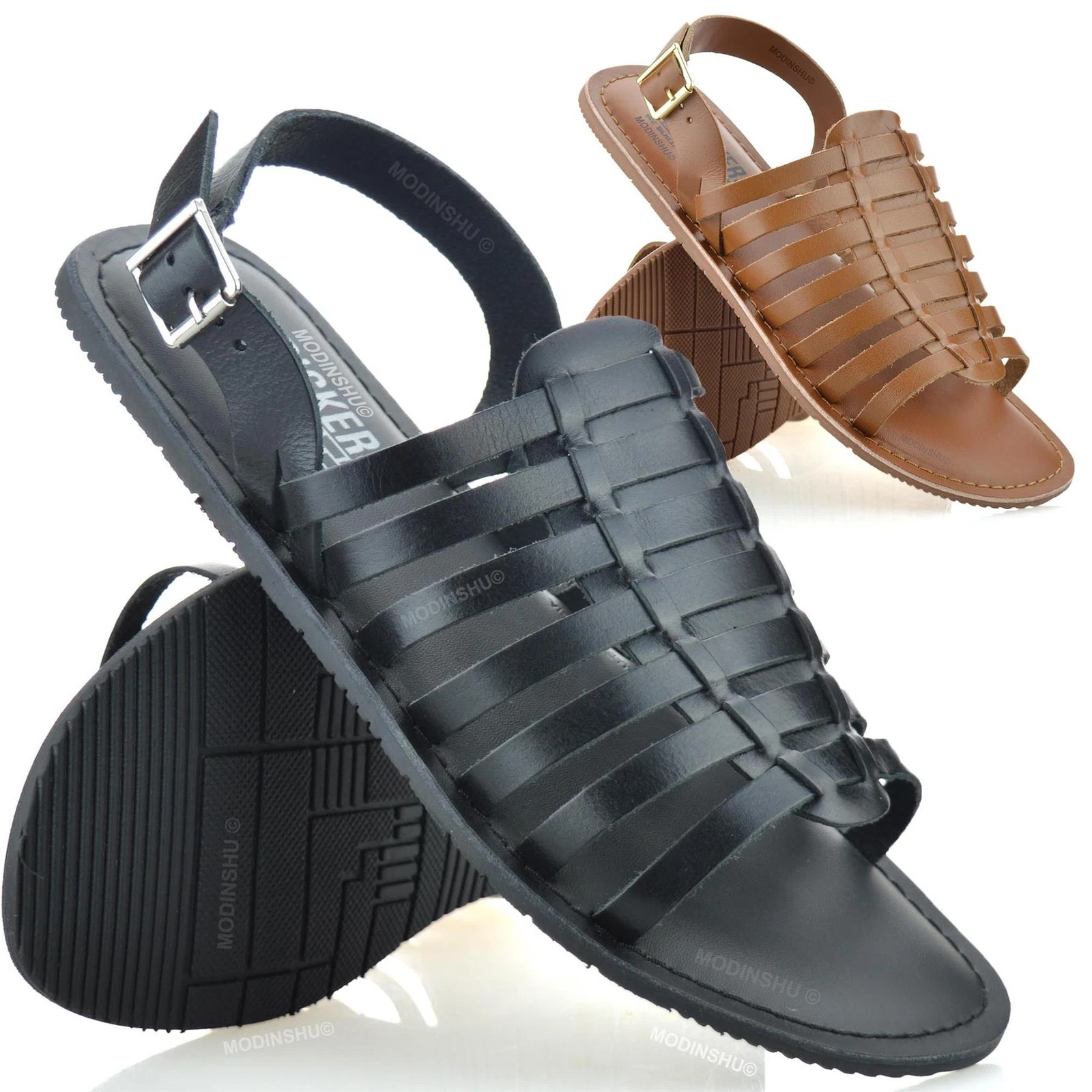 Mens Leather Walking Summer Beach Mules Roman Gladiator Strap Sandals Shoes Size
Opens in a new wind