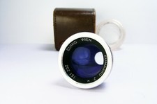 Eumig C3 Lens w/ case and leather pouch Super 8 Cine Austria