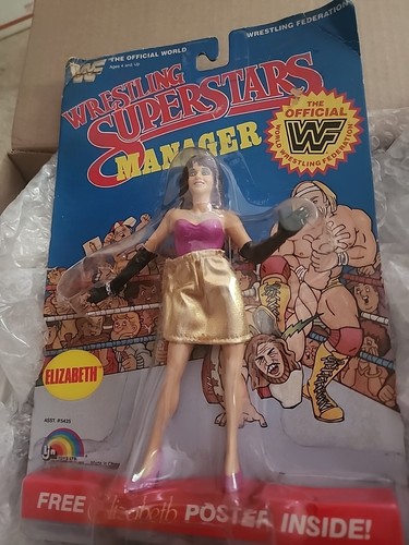 WWF LJN MISS ELIZABETH WRESTLING SUPERSTARS MANAGE...