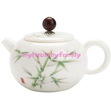 220ml Chinese Dehua Porcelain Teapot Filter Kettle Kungfu Tea Set Decorate