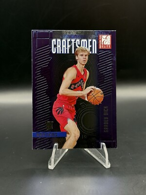 #ad Gradey Dick 2023 24 Donruss Elite Craftsmen #29 Toronto Raptors $2.39