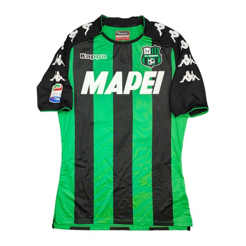 MAGLIA sassuolo calcio kappa politano 2017-18 SHIRT AUTOGRAFATA JERSEY SIGNED - Foto 2 di 10