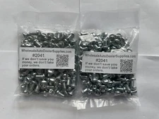 200 Screws - License Plate Screws for BMW | 5mm x 8mm Phillips Pan Head, #2041