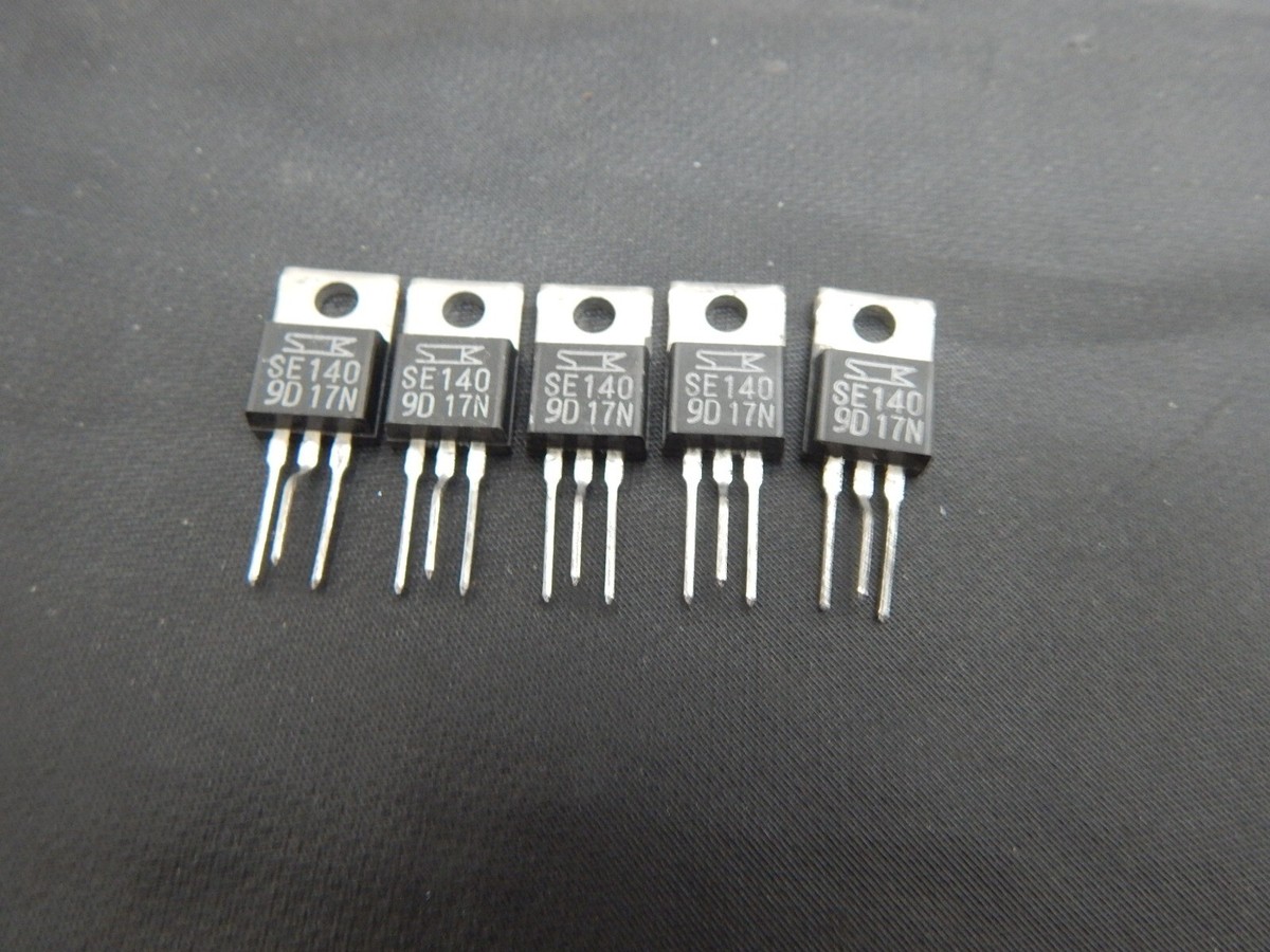 トランス 250VA 5個セット SE140 SK ORIGINAL TO-220 TRANSISTOR - LOT OF 5 TRANSISTORS