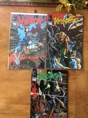 VIOLATOR #1 May 1994 And #2,3