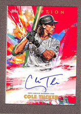2021 Topps Inception #RESA-CT Cole Tucker Autograph Red Parallel SP #/75