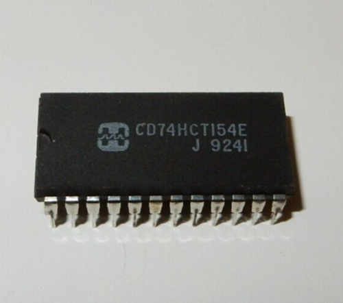 HARRIS decoder demultiplexer IC DIP-24 CD74HCT154E