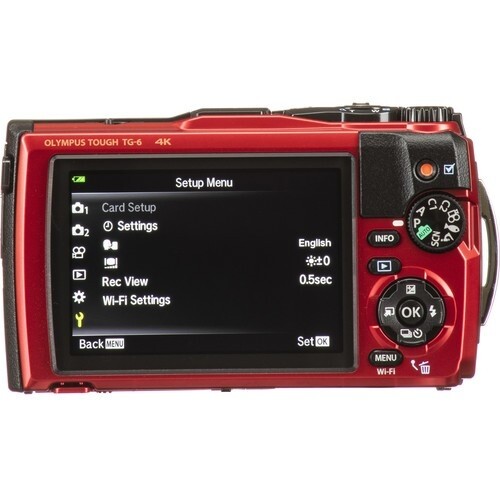 Olympus Tough TG-6 Digital Camera (Red) By Fed-ex | eBay