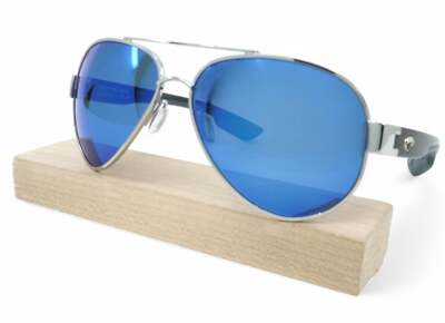 Costa Del Mar South Point Palladium Silver Metal Frame with Blue