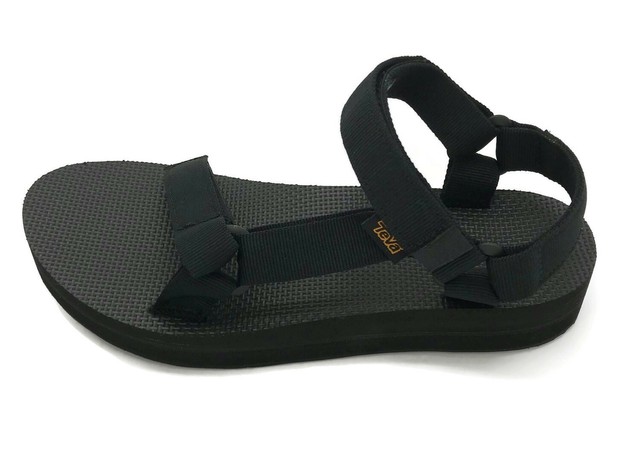 teva black strappy sandals