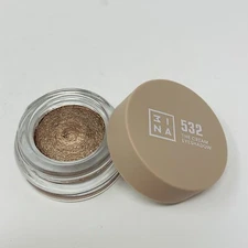 3INA 532 The Cream Eyeshadow Metallic Bronze Brown 0.08oz/2.5ml New Without Box