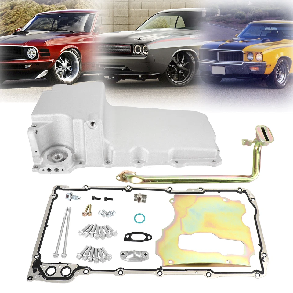 302-1 LS Swap Retrofit Oil Pan Kit 81074 For GM LS1 LS6 LS2 LS3 Engines 55-1987 - image 3 of 4