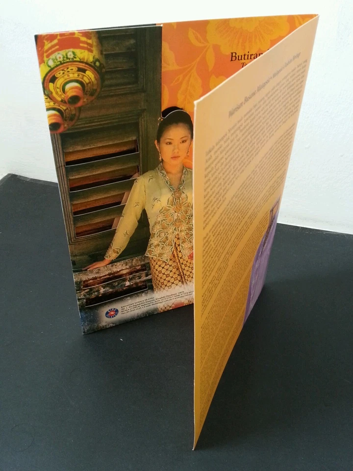 Disfraz Malaysia Fashion Heritage 2002 Baba Nyonya FDC (juego de carpetas) MNH *escaneo c Foto 3 de 4