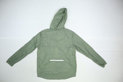 Old Navy Packable Hooded Ripstop Windbreaker Jacket Sage