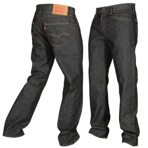 Levis 501 Button Fly jeans rétractable pour s'adapter aux hommes de nombreuses tailles couleurs neuf avec étiquettes noires - Photo 1 sur 1