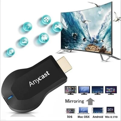 Anycast HDMI Dongle Wifi Wlan HD 1920P TV Stick Dongle USB Anycast Miracast Mac - Bild 1 von 4