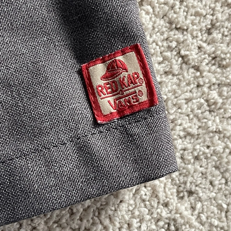 范斯 x Red Kap 工作短裤男式 40 灰色工业滑板工作服 2009/2010 — 第 2/4 张图片