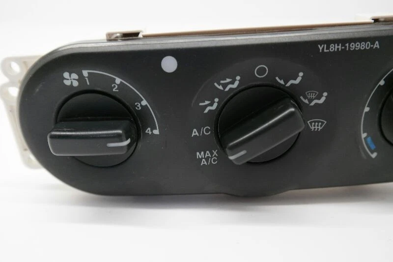 2002-2007 FORD ESCAPE HEATER A/C CLIMATE CONTROL Front 2.3L VIN Z (8th digit) - Image 3 of 4