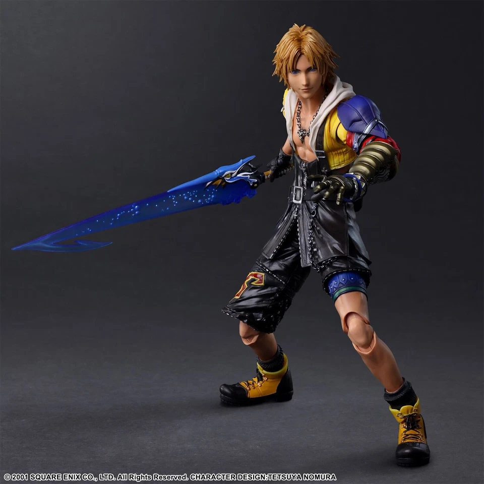 Final Fantasy X Tidus 10.6in Action Figure PLAY ARTS Kai Square Enix... - Immagine 4 di 4