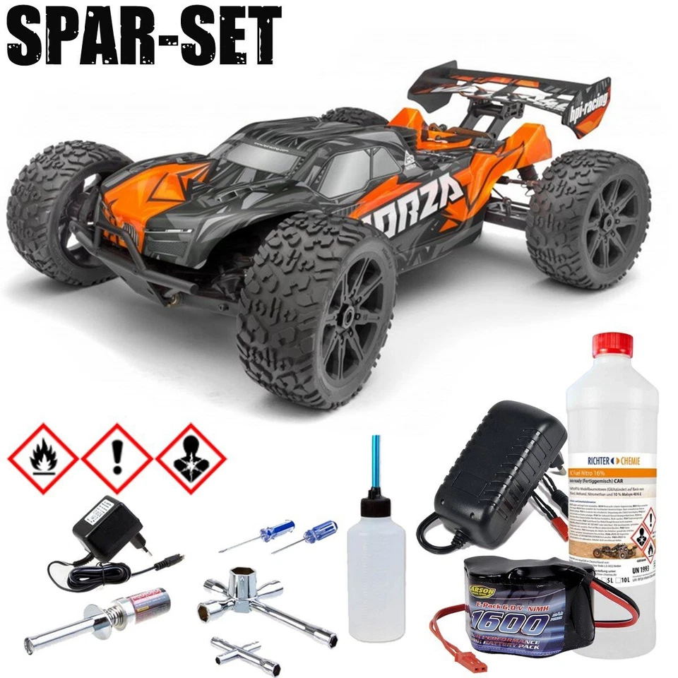 HPI 160180 Vorza V2 Truggy 4WD 1 8 Nitro F4.6 2 4GHz RTR HP160180