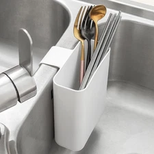 Multifunctional Compact Kitchen Drainer Basket Utensil Cutlery Drying Rack