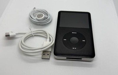 Apple iPod Classic 160 GB 6. Generation 6G Schwarz-Silber Top Zustand #033