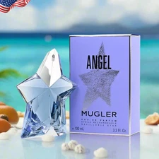 Angel Standing Star Thierry Mugler 3.3 oz EDP Refillable Perfume for Women New