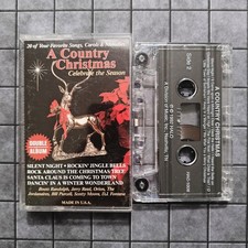 A Country Christmas: Celebrate The Season - Cassette Tape, 1992 - VERY GOOD